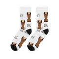 Dog Prince Padded Crew Socks